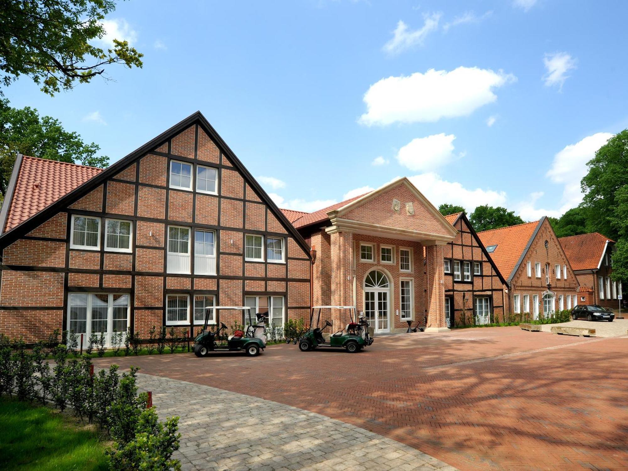 Hotel Golfpark Gut Dueneburg Haren Esterno foto